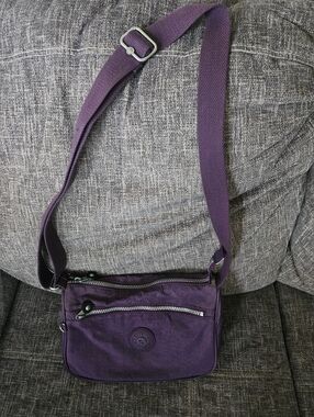 Kipling Arto Small Crossbody Bag. Purple.
